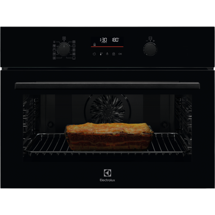 Horno compacto Serie 600 SurroundCook con esmalte de fácil limpieza